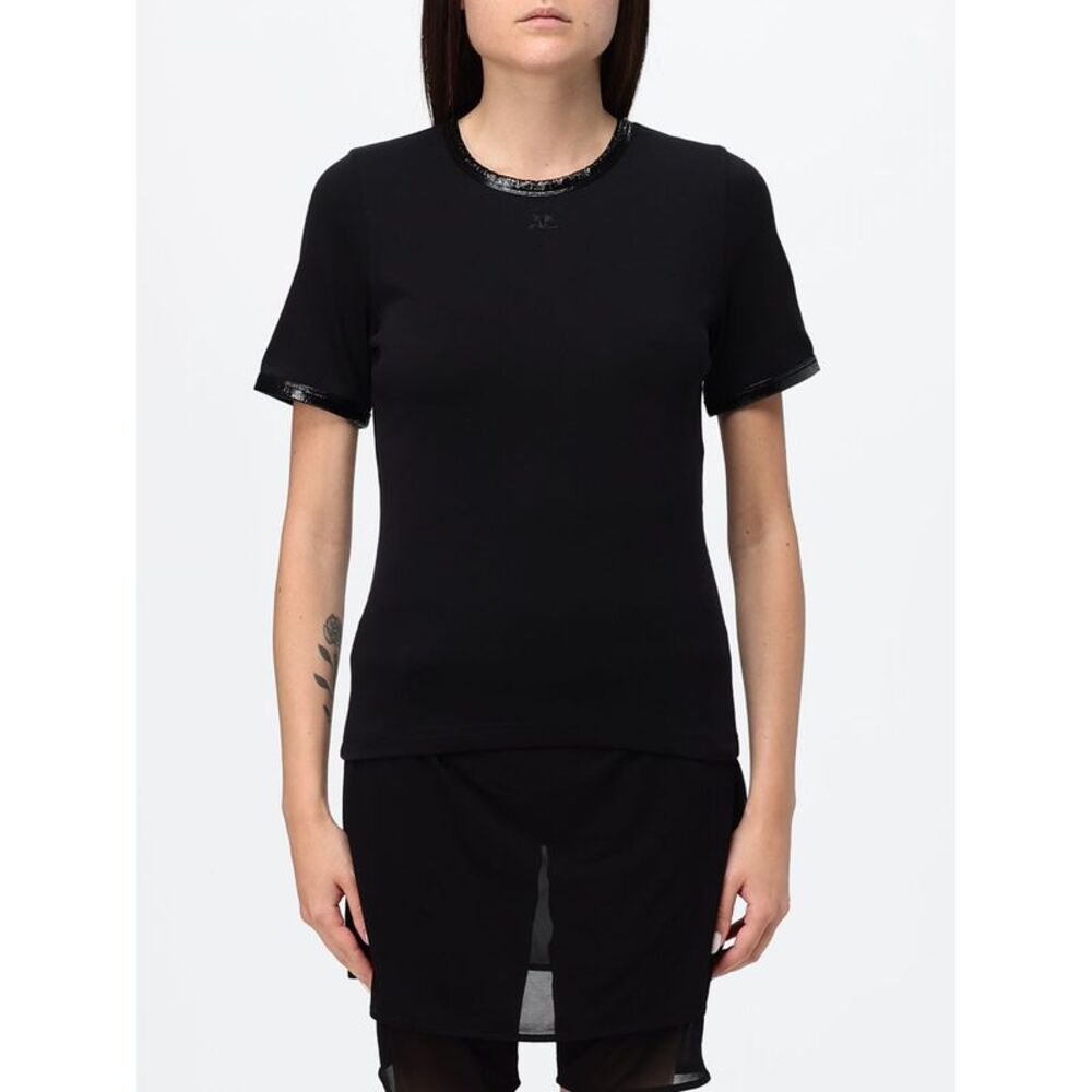 Courreges T-Shirt Woman Black